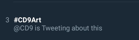 Naaaniim's tweet image. #CD9Art Ya es #3 en TT 👏👏👏. #PowerCoder 👏💪. @CD9 @soyalannavarro