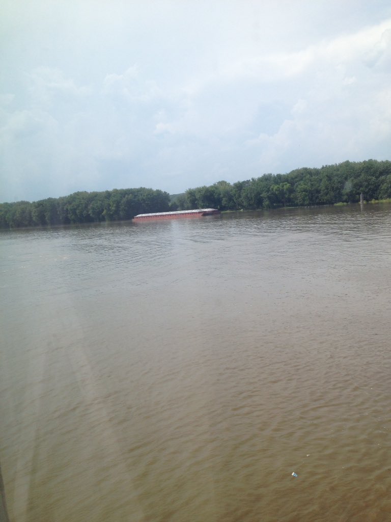 Cargill, Spring Valley, IL. Load 1,500 ton barges &amp; tow'em down the river system, 15 barges at a time. #OACCropTour