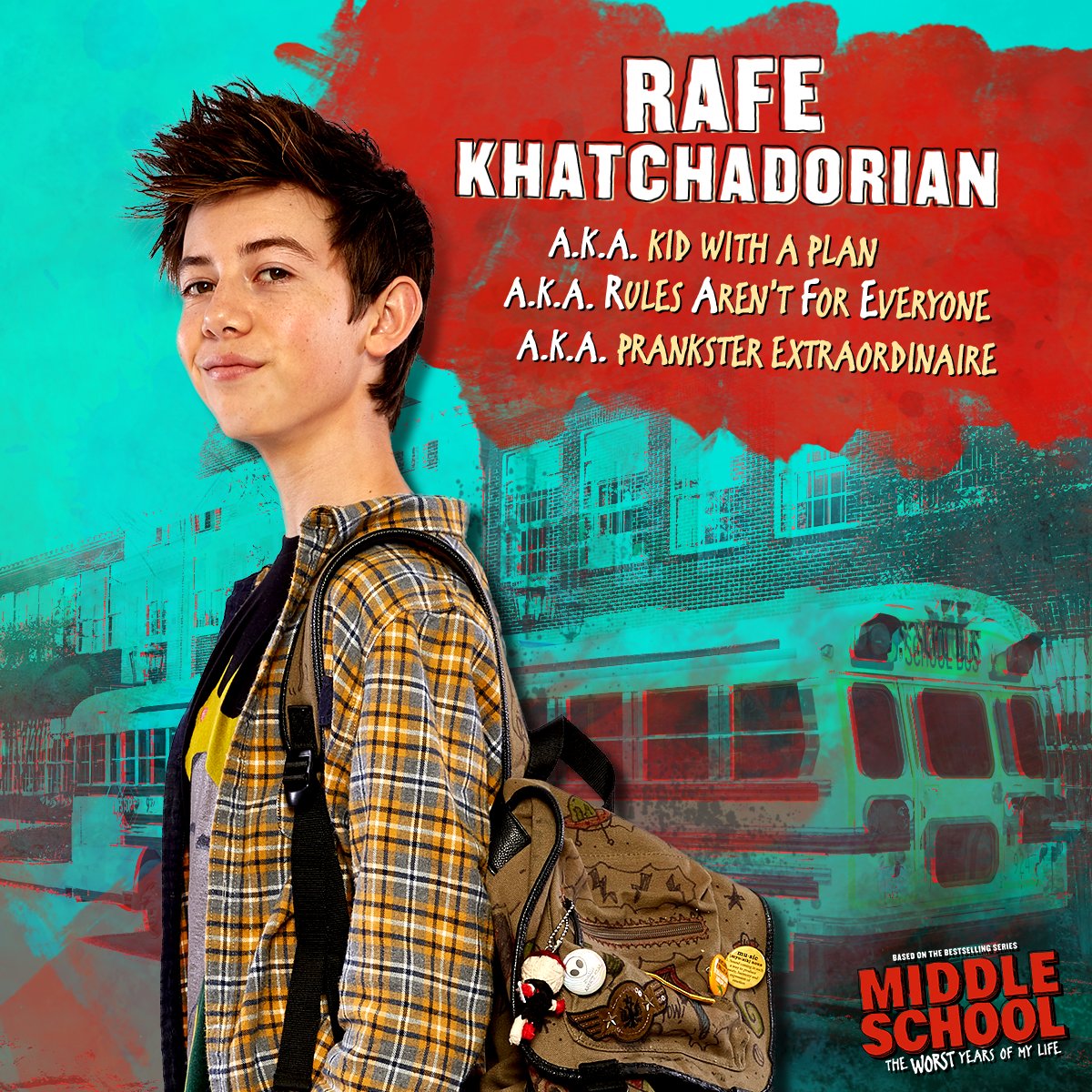 Middle School on Twitter "Rafe Khatchadorian. Playing by