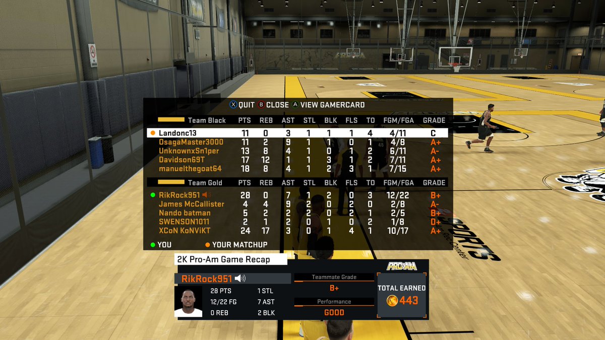 hardtymez707's tweet image. Lost a tough one in the #2kproamwalkon today #XConKoNViKT helped with the heavy lifting. I also had 2 blocks #2kcrew