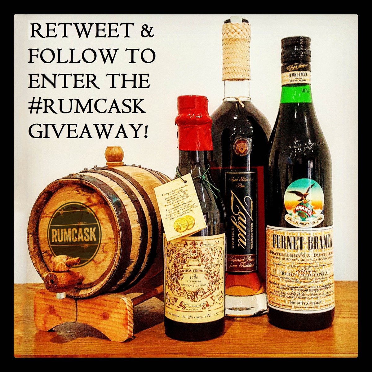 2 days left of the #RumCask #Giveaway. Retweet AND follow to enter. goo.gl/vY8Rxu #prize #free #enter #win
