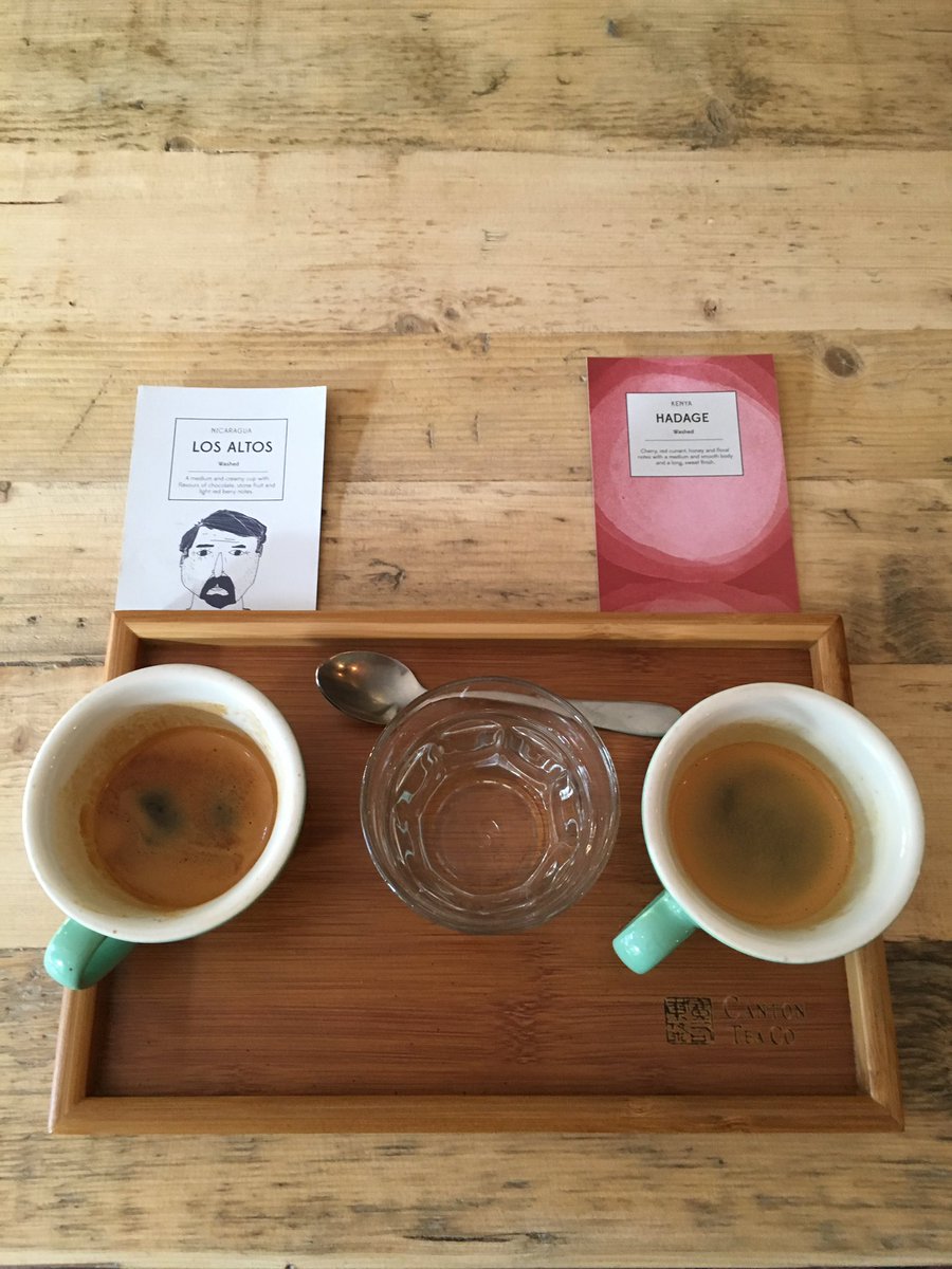 Get over the bank holiday blues with this fine tasting coffees . . Hadage &amp; los altos #Huddersfield