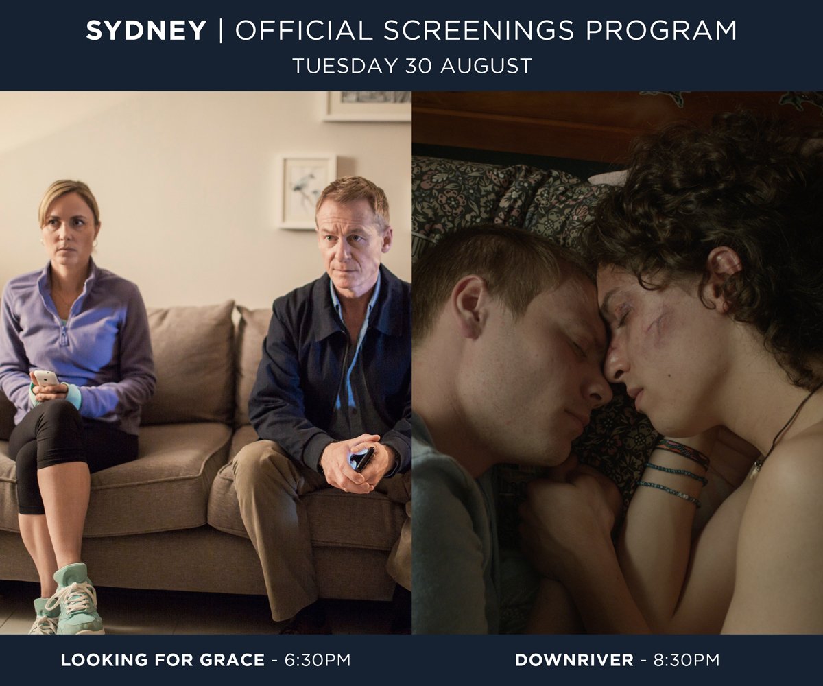 AACTA's tweet photo. #AACTAs #OfficialScreeningsProgram | Tonight in #Sydney catch #LOOKINGFORGRACE and @DownriverFilm at @BondiEvent. https://t.co/hikG5n29OR