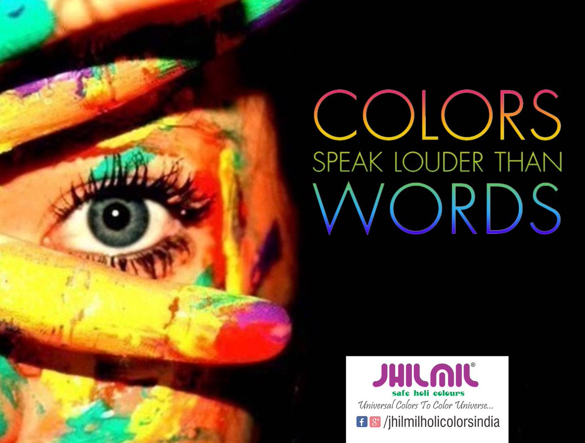 #colors #speaks #louder than #words
<a href="/JHILMILHoliClr/">JHILMIL Holi Colors</a>