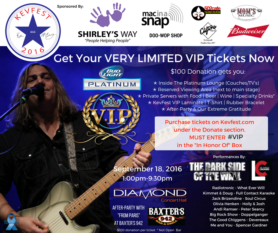 kevfest17's tweet photo. If you are up late and been waiting for the LIMITED VIP tickets to KevFest..you are lucky! #allinforkev #wedolou https://t.co/hR5tStWtRz