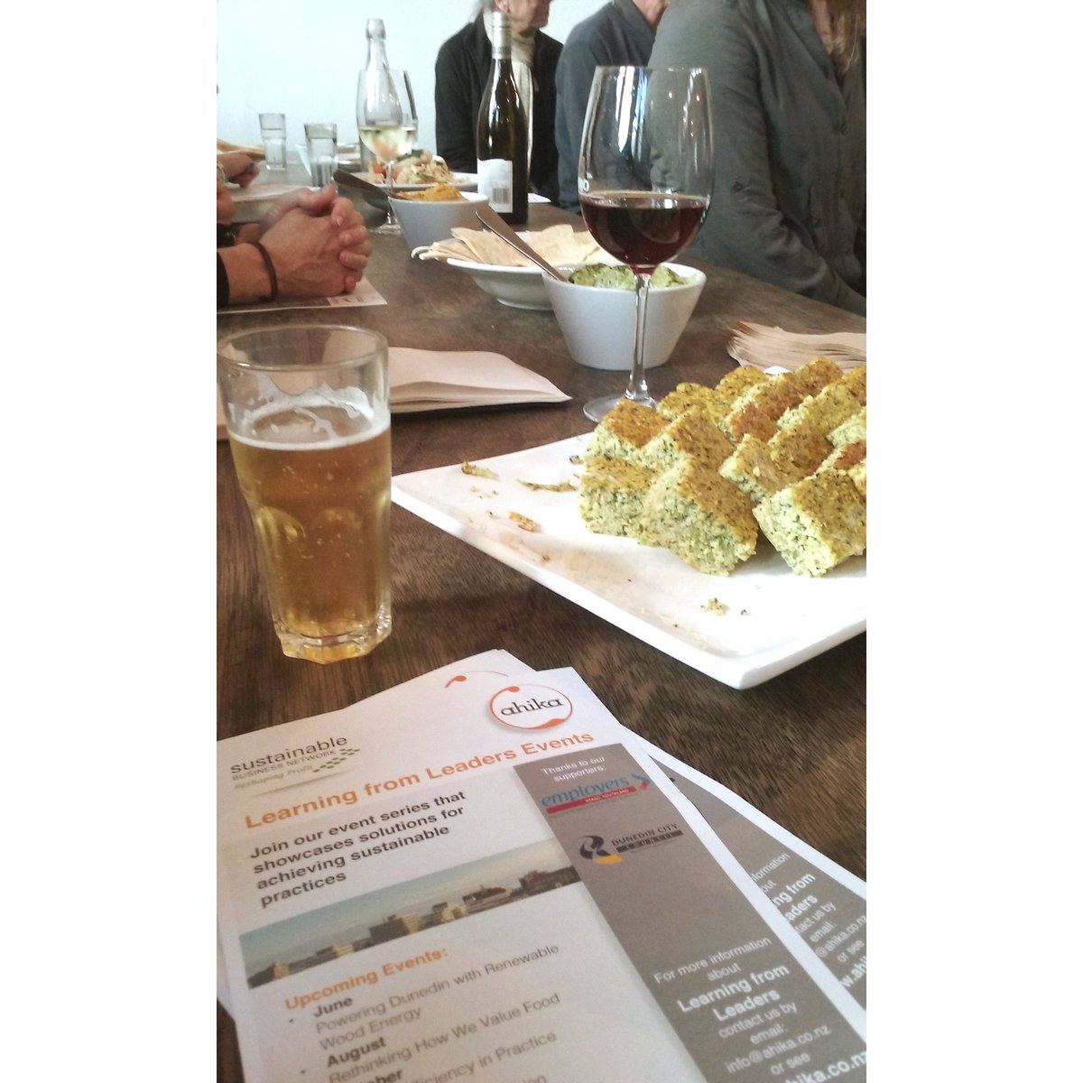 HazelhurstTess's tweet image. Talking about the value of food @ahika with the @substainabilitybusinessnetwork thanks @Geia_Ltd for the invite!