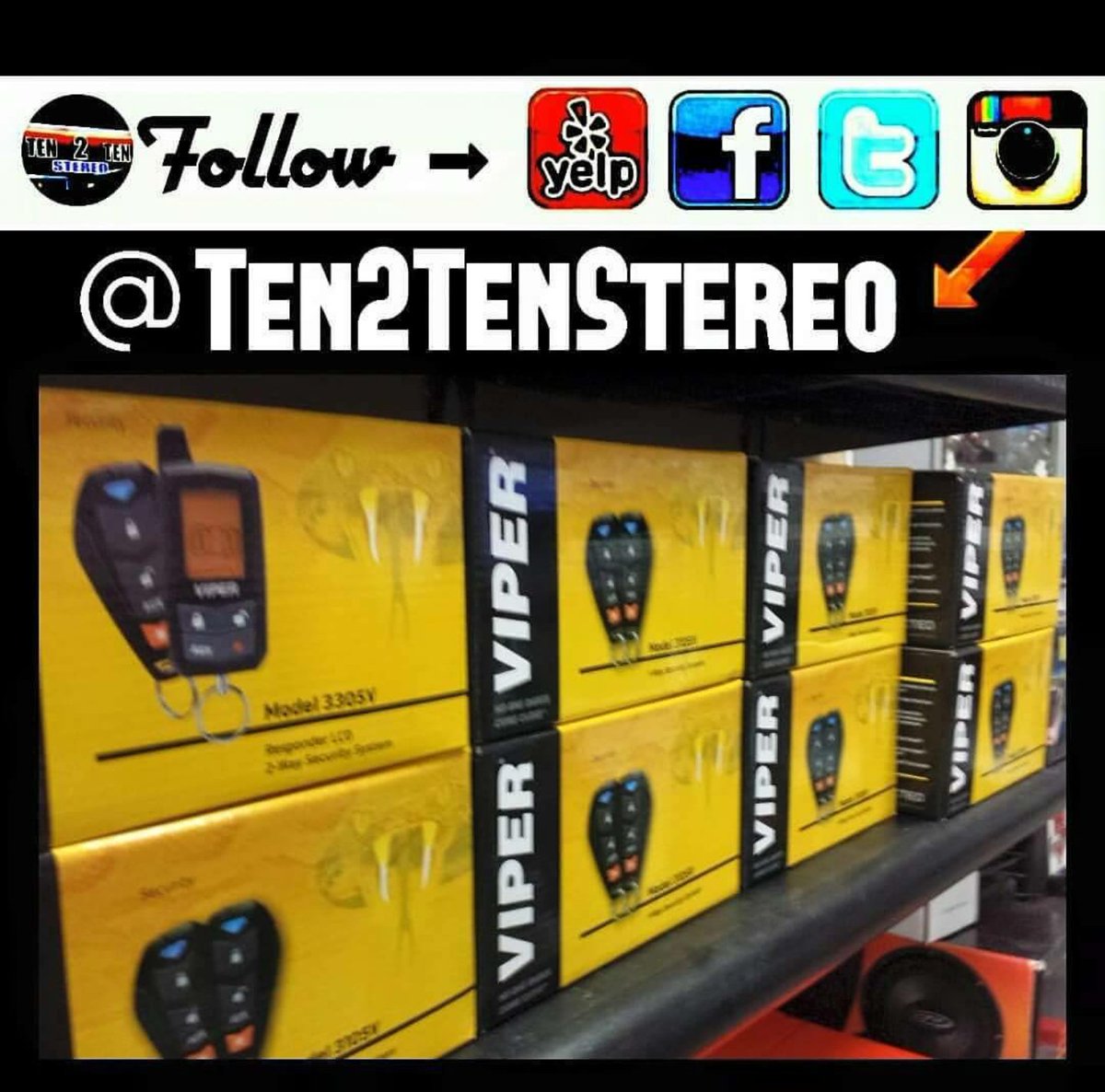 ten2tenstereo's tweet photo. Check us out today! #Ten2TenStereo #Yelp #Facebook #Twitter #IG #CarAudio #CarVideo #WindowTint #GPS #CarAlarm https://t.co/Xu6wUtjqA1