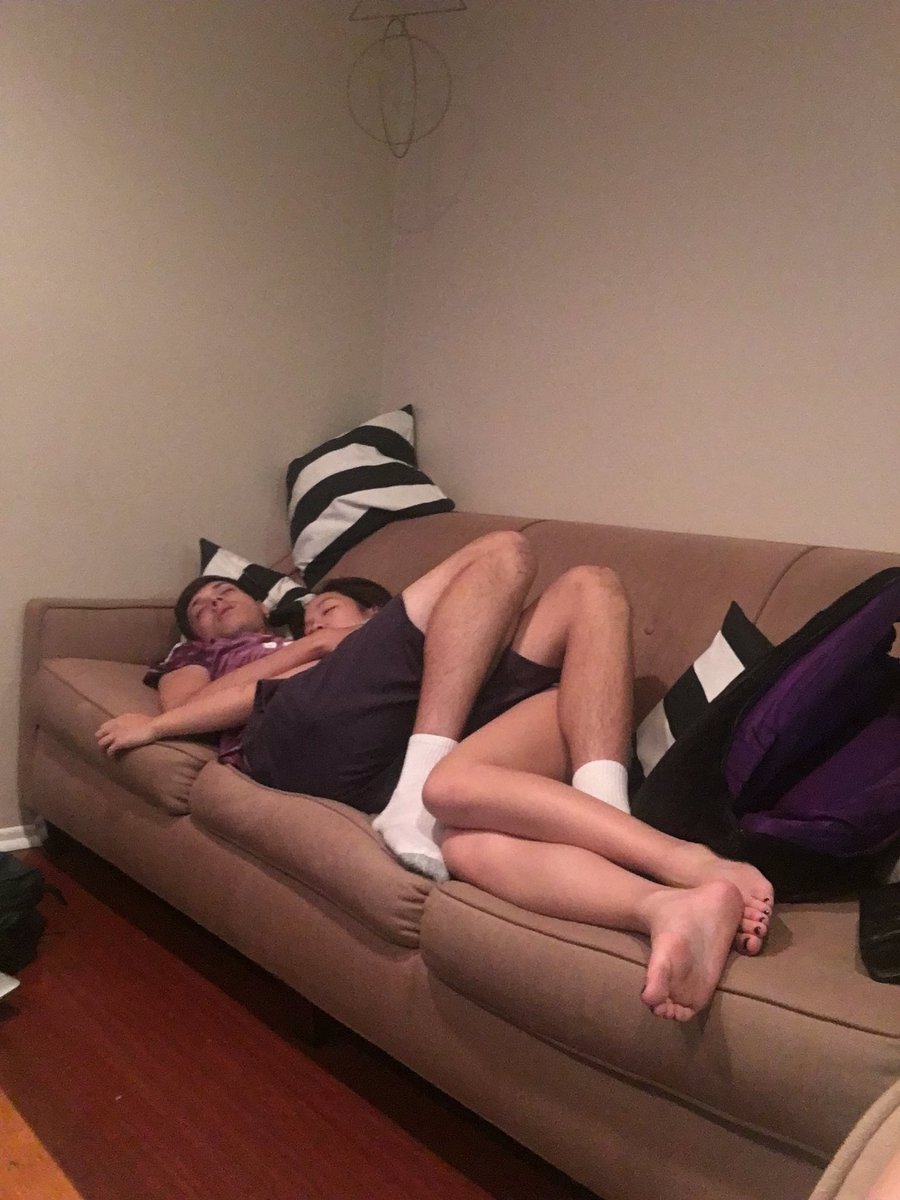chiefwolfblood's tweet photo. My roommate and her BF are straight #couplegoals https://t.co/Lxi0Kbkkym