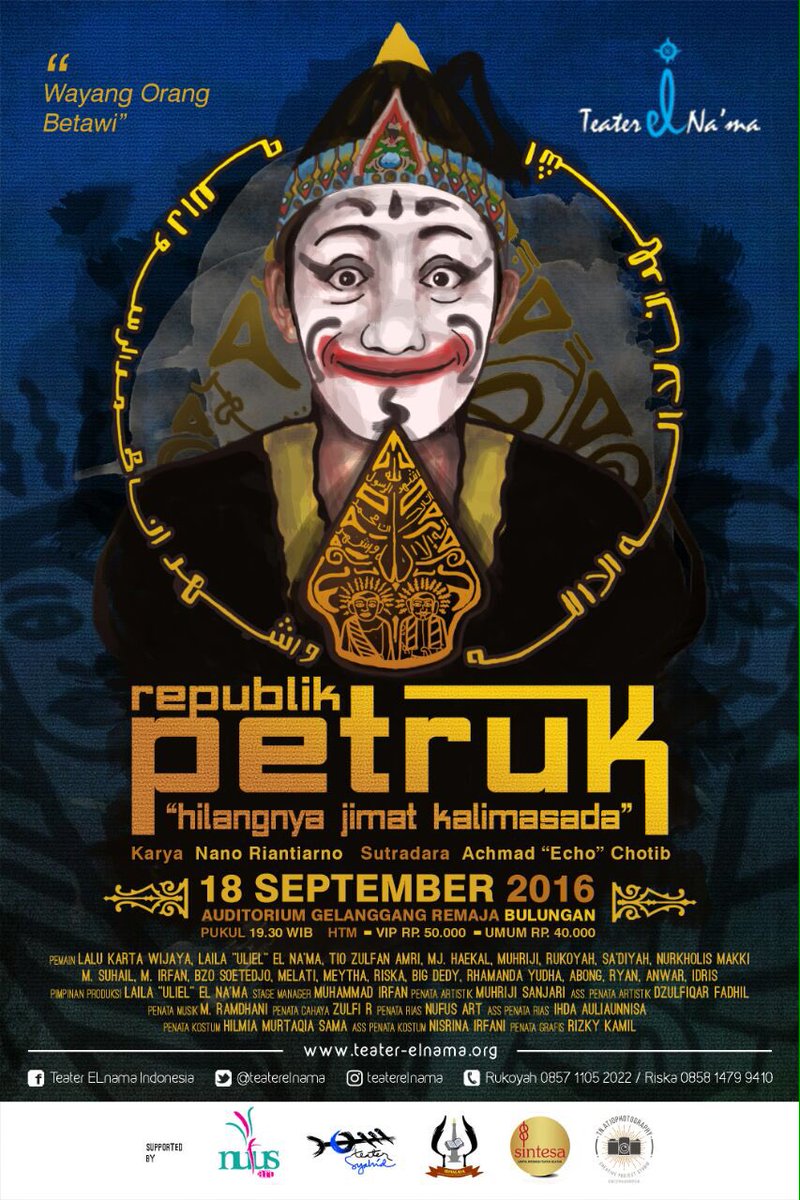 Teater eL Na'ma Indonesia tweet media