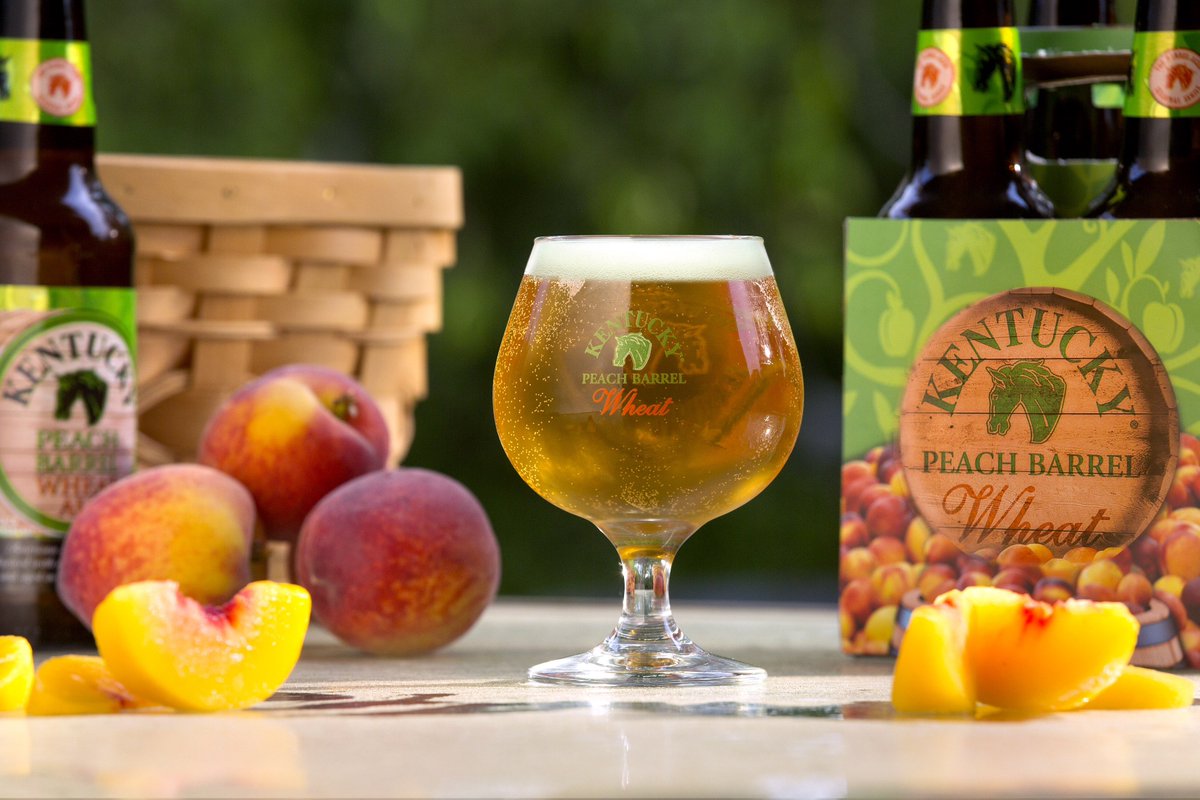 So I sandbagged one last barrel of the Peach Wheat. I'm still holding on to summer. Come on out and grab one.
