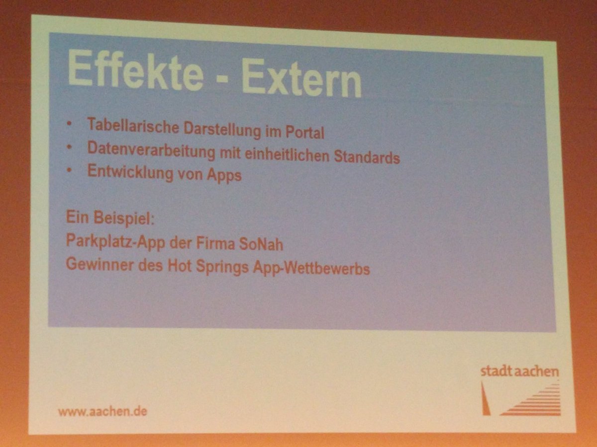 SZeini's tweet photo. #ooendata Aachen :-) #oev17 https://t.co/8AR2XYUEWg