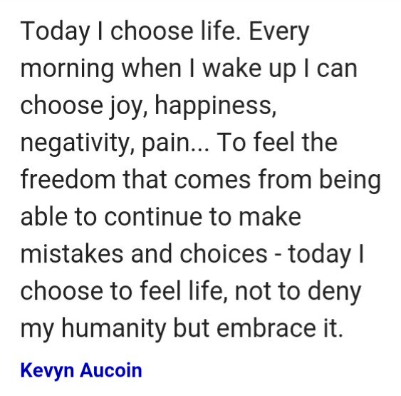 Choose life. Choose happiness and joy. Don't let people get you down. #yourhappinessisyourchoice  #content
