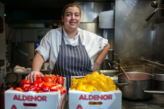 SaltYardGroup's tweet photo. Congratulations to @michelle_4e who has taken over as head chef @OperaTavern this week. Our first female head chef! https://t.co/BN8Ym4tIko