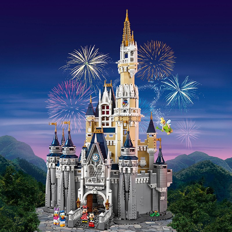 このシンデレラ城は裏側もすごい レゴ ディズニー キャッスル 日本でも店舗限定で16年9月2日より発売開始