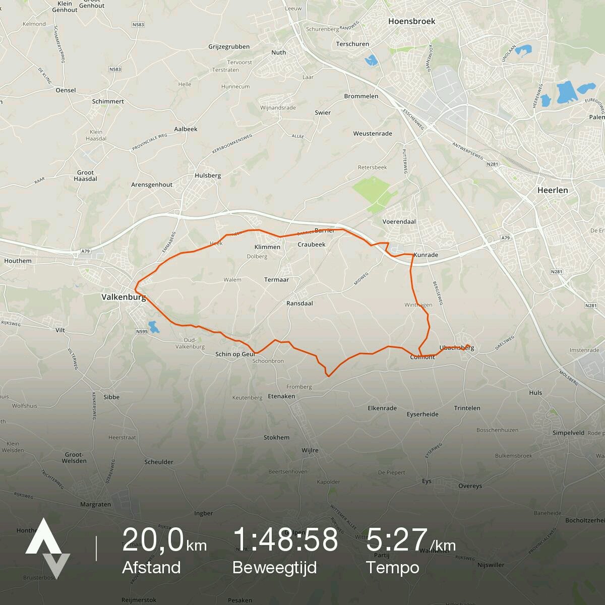 Bekijk mijn hardloopsessie op Strava: strava.com/activities/694…