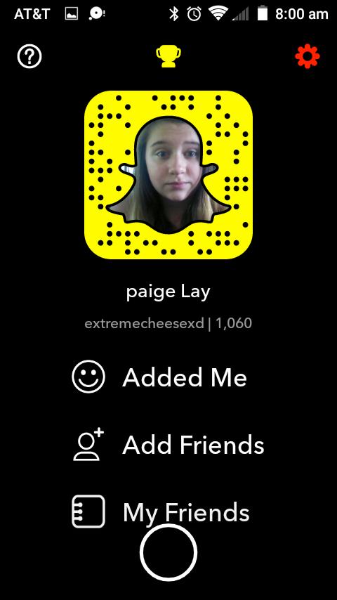Add me on Snapchat