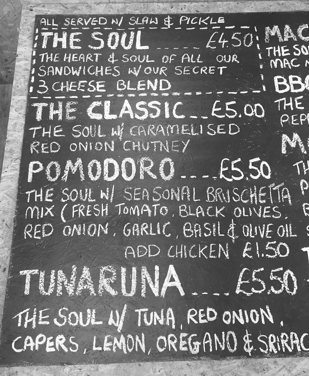 NorthernSoulMcr's tweet image. BRAND NEW MENU! 
RT &amp;amp; FOLLOW TO WIN FREE #grilledcheese EVERYDAY THIS WEEK ! 😜✊#inittowinit #keepthefaith (t&amp;amp;c's)