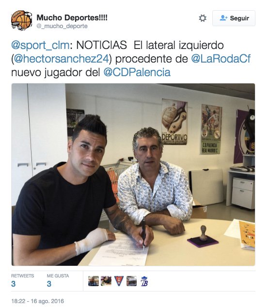 afefutbol's tweet photo. Dos nuevos éxitos #FIFProAFE .@AlvarogCuello y @hectorsanchez24 fichan por @UPLangreo y @CDPalencia respectivamente. https://t.co/fmzUhrRnBs