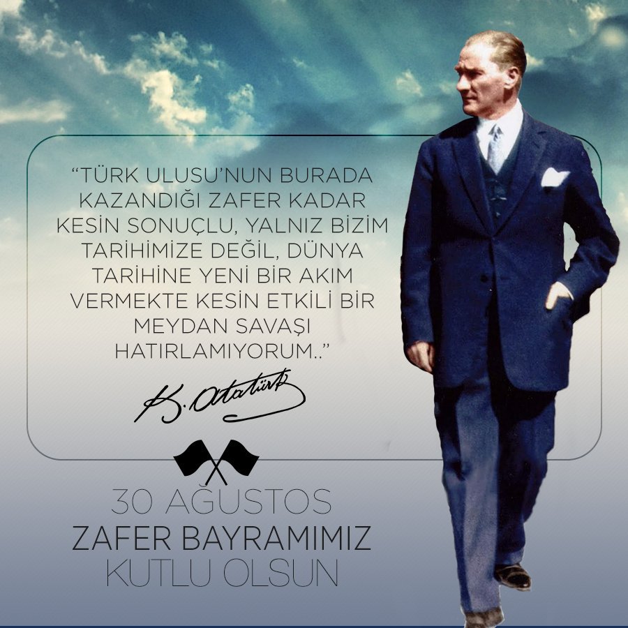 #30AğustosZaferBayramıKutluOlsun
