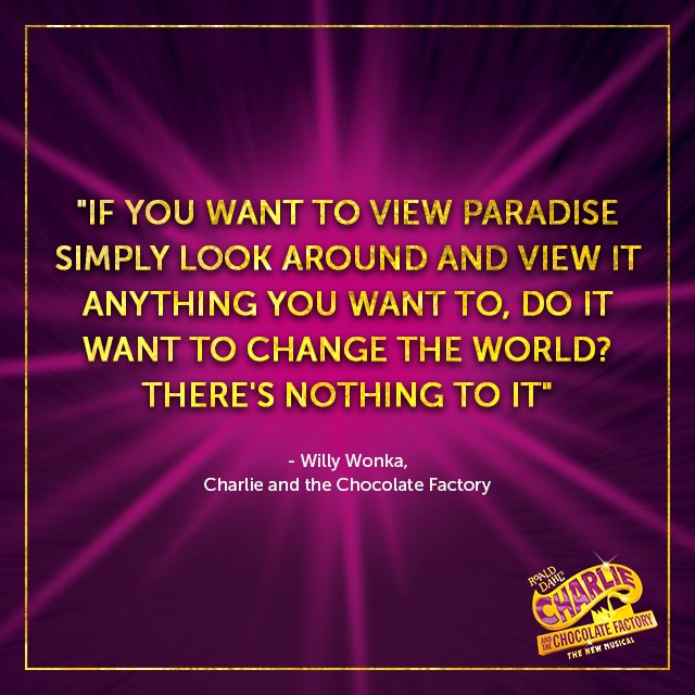 A truly wonderful actor and a Willy Wonka we will always remember. Our thoughts are with the family of Gene Wilder.