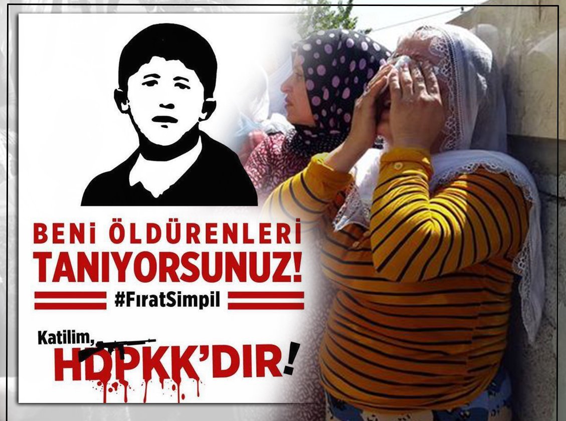 #FıratSimpil rahmetle anıyorum.
Efendiler hala suskunca, küfrün rahatındalar. 
Ölümünü hayatımızda hissedelim.