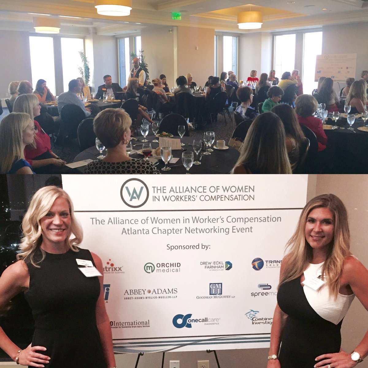 OrchidMedical's tweet photo. Great event last night to unite &amp; inspire women in #workerscomp. Proud to be part of AWWC @allianceincomp https://t.co/y5Oh76F8Mk
