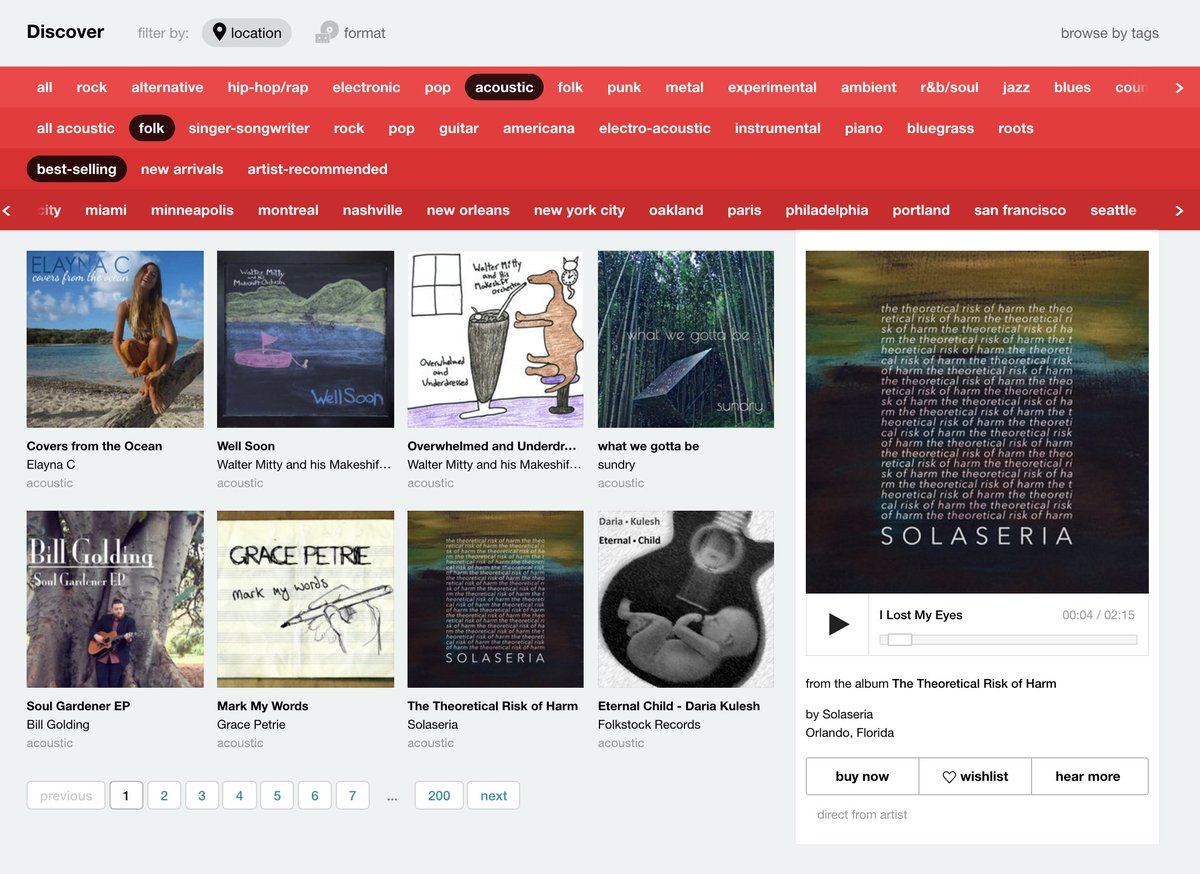 @SolaseriaMusic hit #7 on the acoustic/folk chart on <a href="/Bandcamp/">bandcamp</a>, THANK YOU! Stream here: bit.ly/TTROHbandcamp