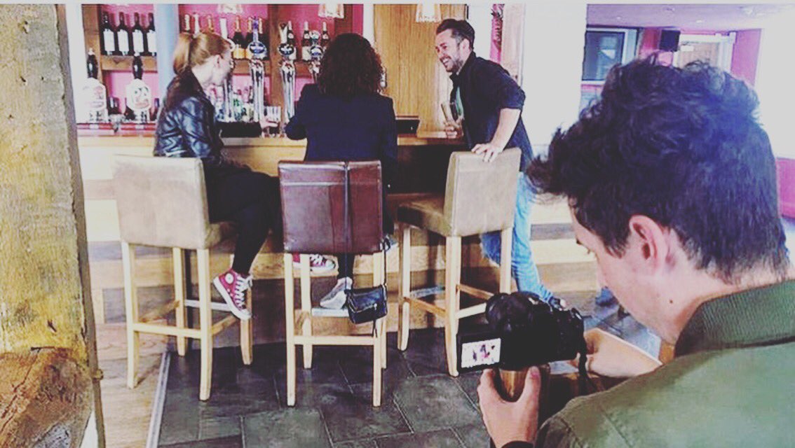 Stevieleedsy's tweet image. Great time filming with these beauties!! #actorslife ✌🏼️