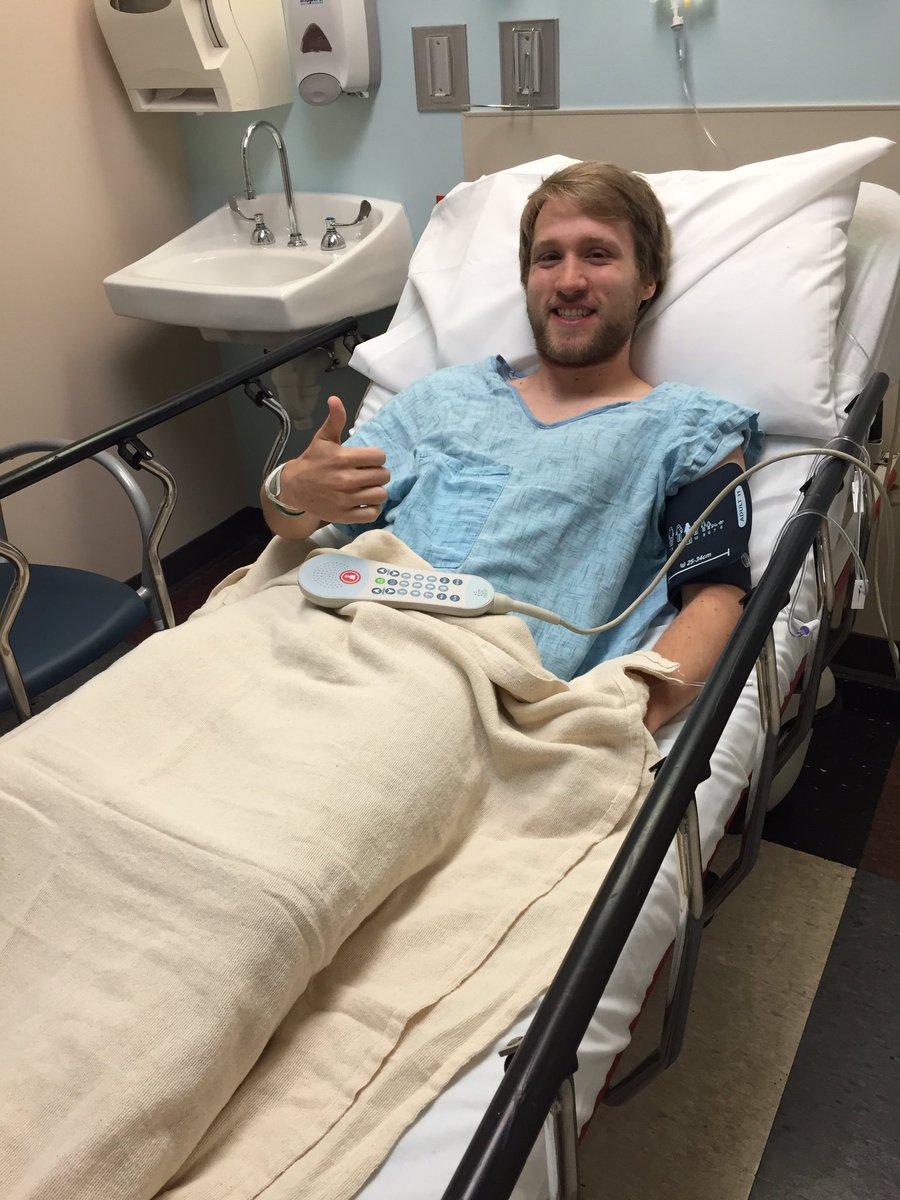 McJuggerNuggets's tweet image. About get put under for surgery. Love you, guys. ❤️ Thanks for everything.