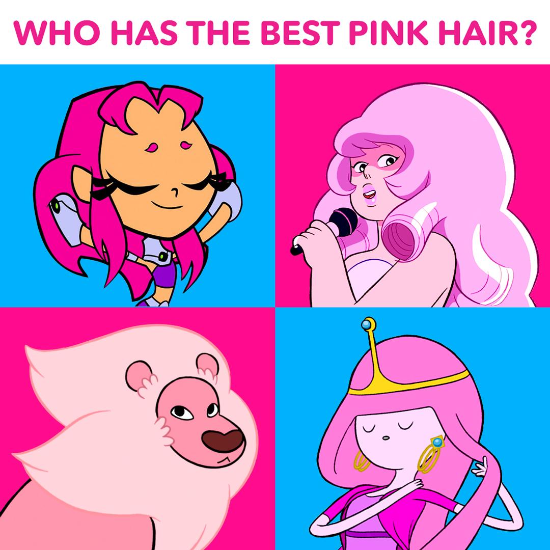 Images Of Cartoon Network Pink Hair Cartoon Characters