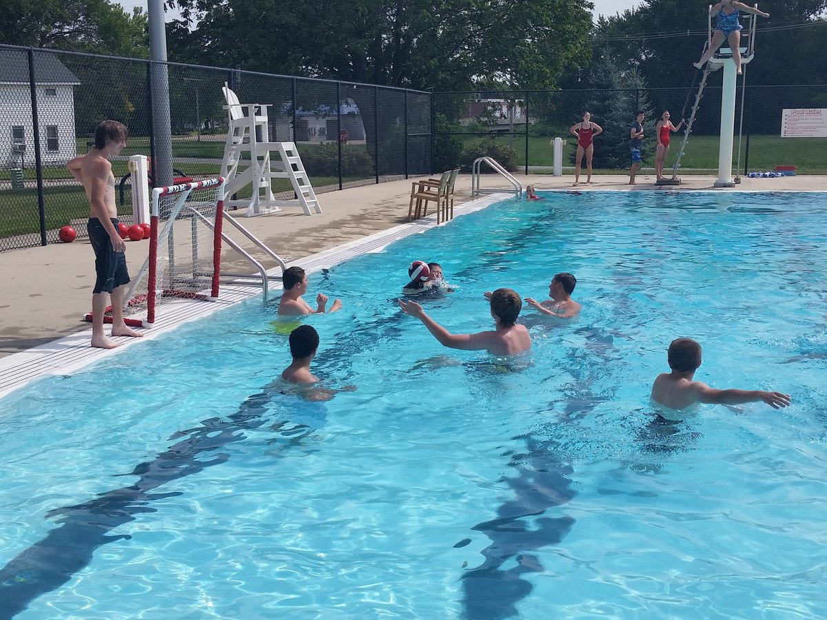 Beautiful day for physical education at the LPC Pool. #Olympictheme. #diving #waterpolo #UKnighted