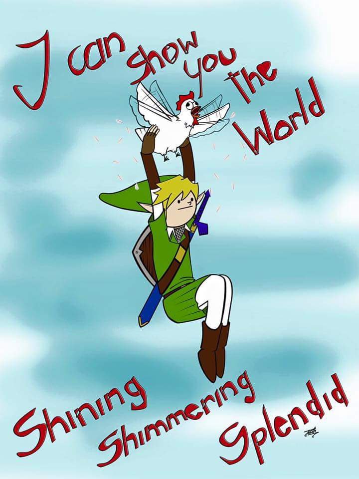 FantasyCon's tweet image. #zelda #aladdin