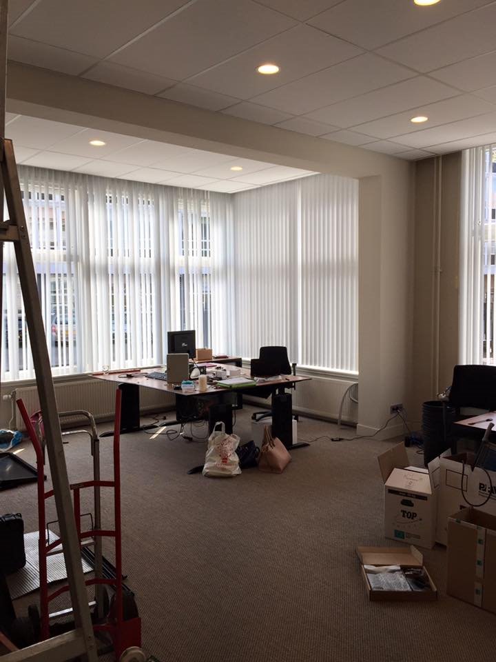 Ja hoor, we zijn over. Laatste benodigdheden opruimen en weer aan de slag!