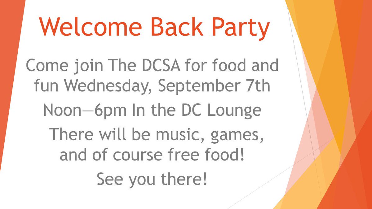 TheDSLA's tweet image. #Upcoming #Event #Next #Week!
#free #food #games #music