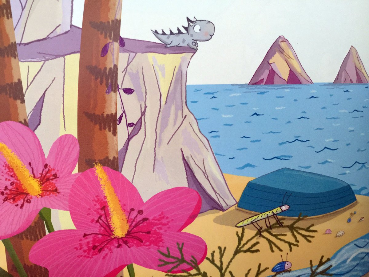 Something new coming to Roo Island very soon! #dinosaur #childrensbook