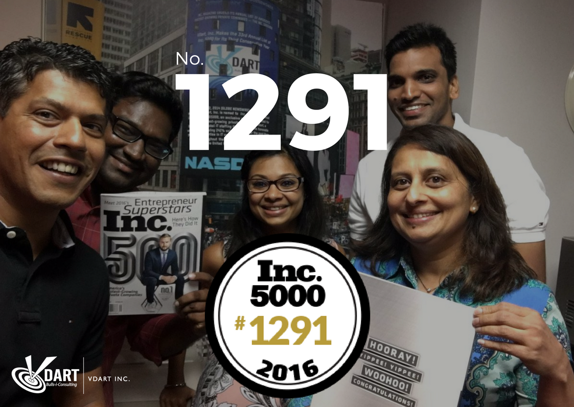 abraham_vdart's tweet photo. #Inc5000 #VDartInc #Atlanta #TeamWorkSucceeds #EOE Its amazing to grow along with the Organization. #GrowWithVDart https://t.co/ihYbrp9UOj