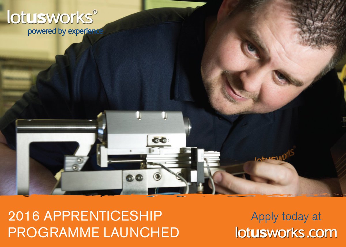 _LotusWorks's tweet image. Our #apprenticeshipprogramme Launches Today!
#applynow here: bit.ly/2bT6M7G 
#apprenticeship #career #jobs
