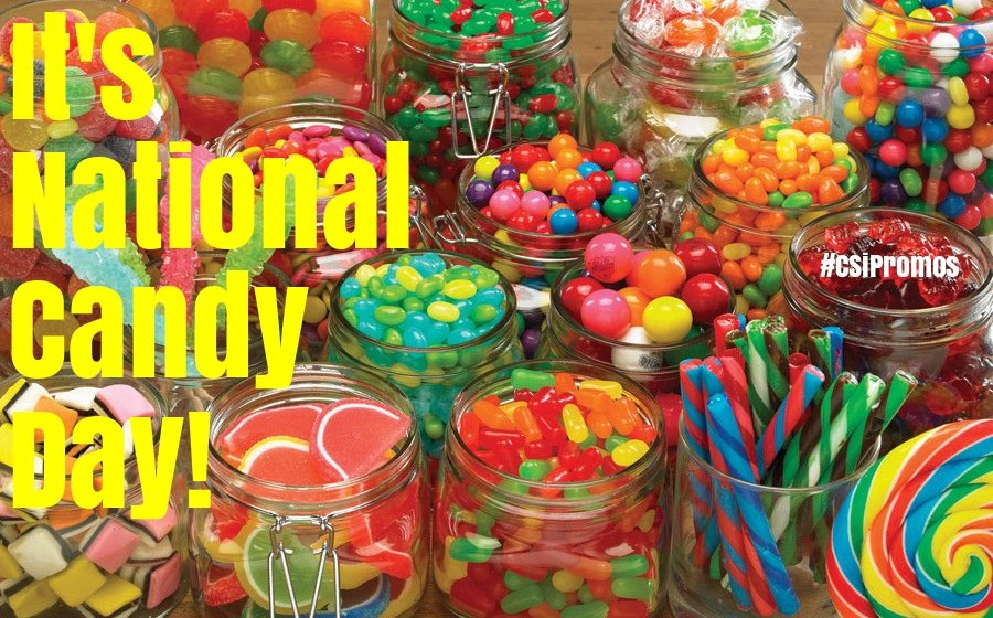 CSiPromos's tweet photo. Happy #NationalCandyDay! #Indulge this today!

..#NationalDentistDay is Mar 6th. You're Welcome!

#CSiPromos https://t.co/JvFkJFDwzD