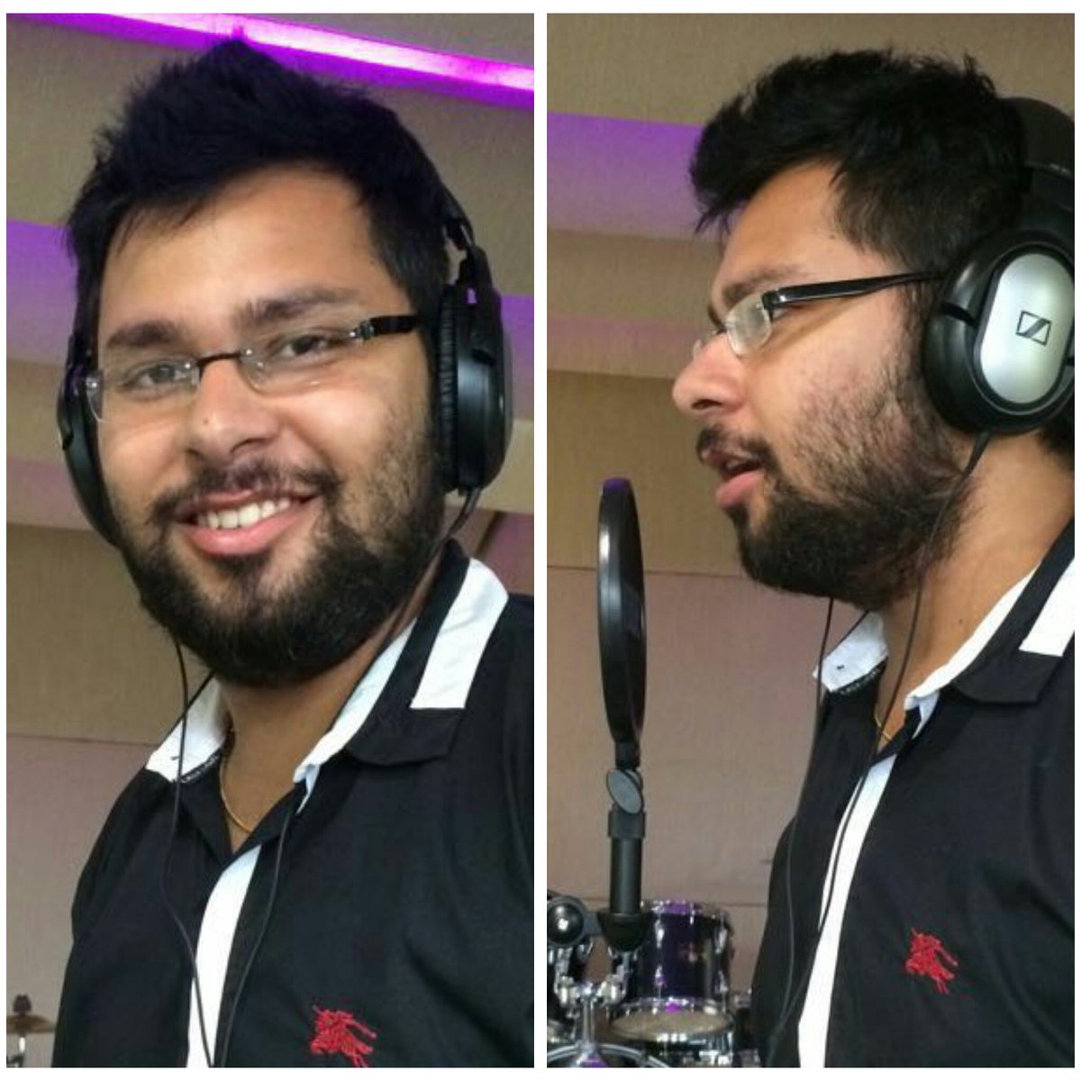 rbstudiosmumbai's tweet photo. Chirag sparks up RB Studios with his mesmerizing voice. 
#aspiring #RJ #Chirag #records #at #RBStudios #Andheri https://t.co/XkeB2YNkEg