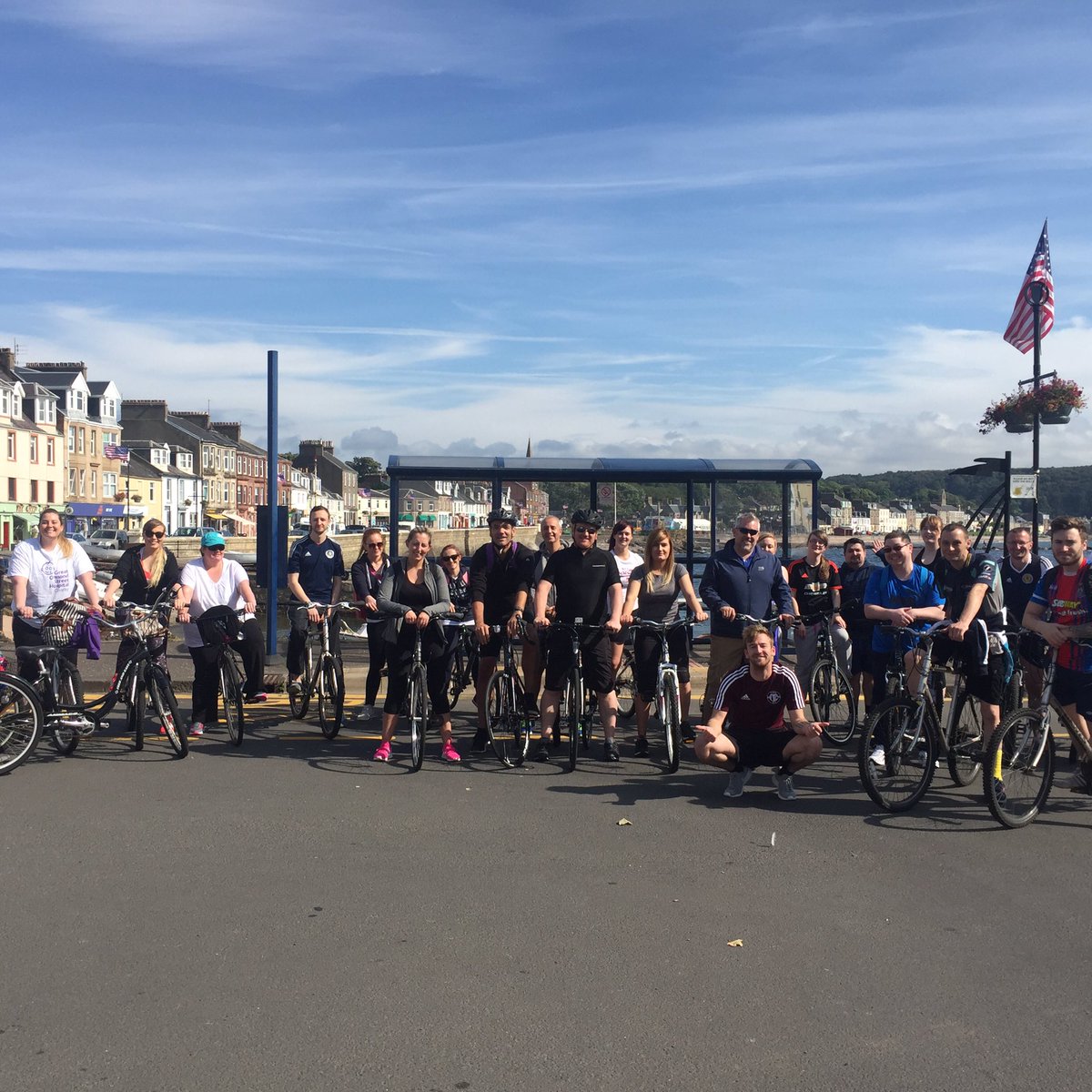 Joint BF &amp; PI Cumbrae charity cycle #BFScotlandEast #GOSH #synergy <a href="/SpencerGraydon/">Spencer Graydon</a> <a href="/martintovee1/">Martin Tovee</a> <a href="/SDEBDD/">simon ewins</a> <a href="/WeAreSUGM/">WeAreSUGM</a>