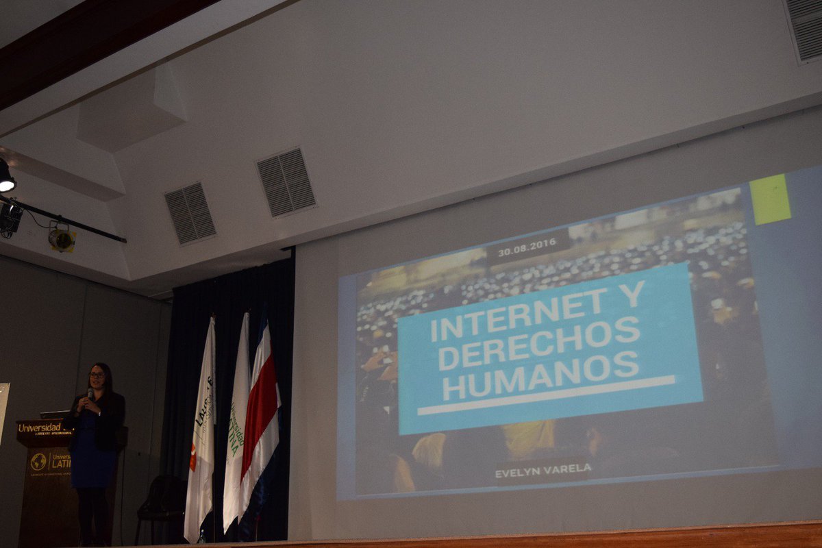 telecomcrgob's tweet photo. #DTDeepweb Internet y Derechos humanos, Sra. Evelyn Varela @micittcr @ULatinadeCR https://t.co/ODfKC68wUy