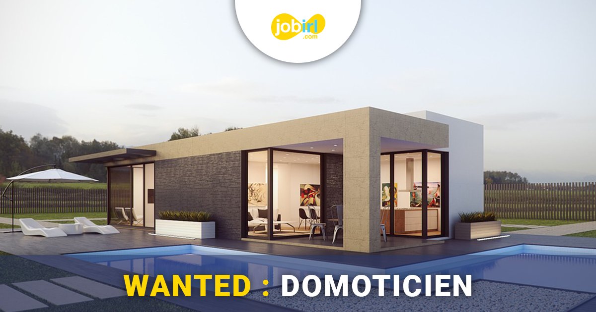 [#WANTED] JobIRL recherche un #domoticien pour expliquer son parcours, son métier aux jeunes. Contactez-nous par MP!