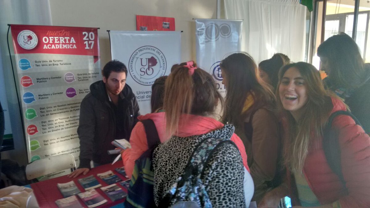 upsouniversidad's tweet image. #CnelDorrego: Muestra de Carreras #UPSO -&amp;gt; upso.edu.ar/cnel-dorrego-m…