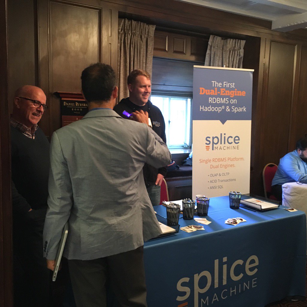 splicemachine's tweet image. Come see us in San Francisco today at #BigDataEverywhere
