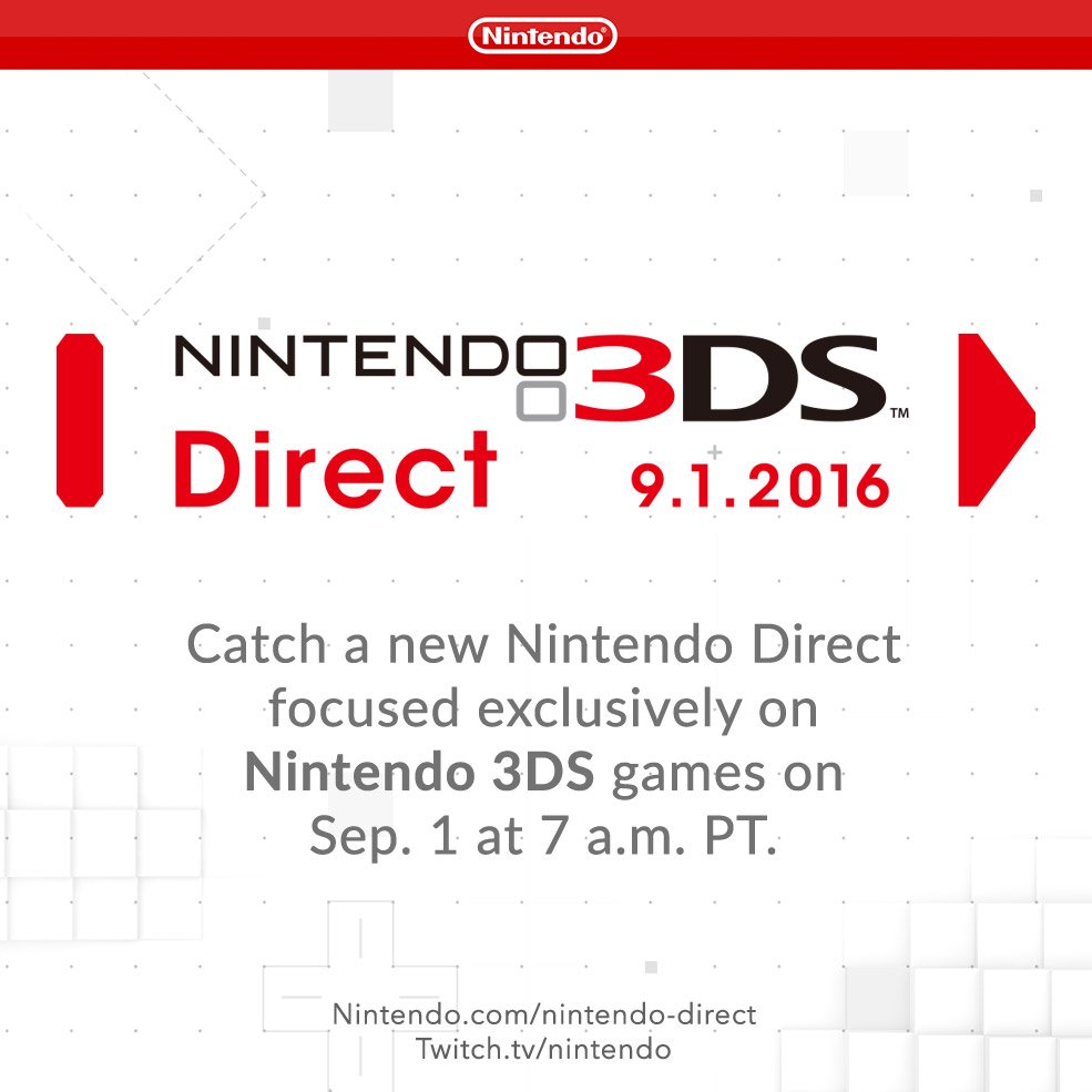 Nintendo Direct irá ocorrer dia 1/9 CrHoMi6WgAAe8qX