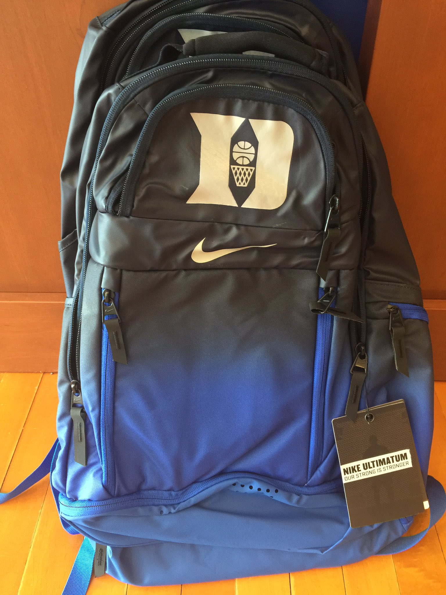 Duke nike sales vapor backpack