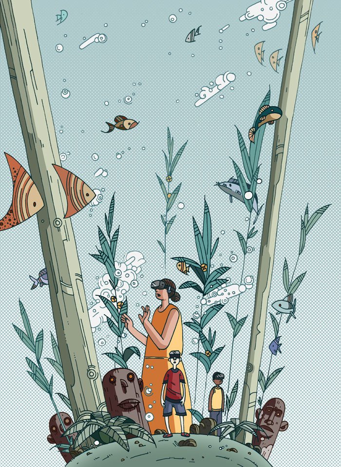 The rapid progress in VR technology