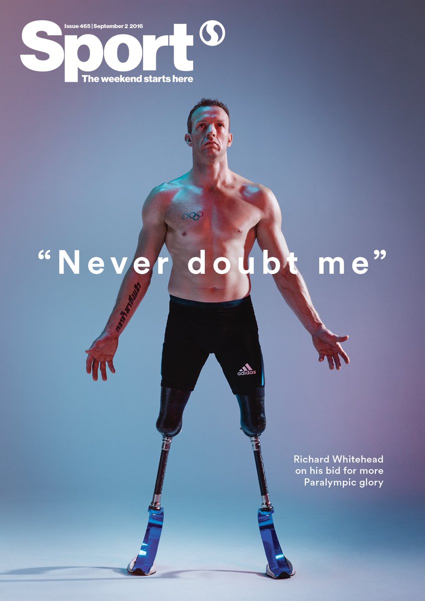 Press day cover reveal | <a href="/MarathonChamp/">Richard Whitehead MBE Founder of TRWF</a> heads up our <a href="/Paralympics/">Paralympic Games</a> preview issue | AD: <a href="/Jsamahood/">John Mahood</a> | 📸: <a href="/ShamilTanna/">Shamil Tanna</a>