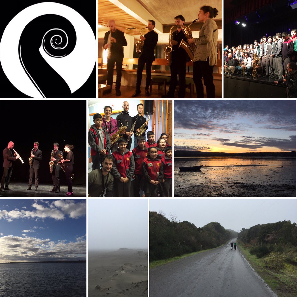 Chiloè concertante in Chile 
#chiloeconcertante #milanosaxquartet #saxophone #classicalmusic