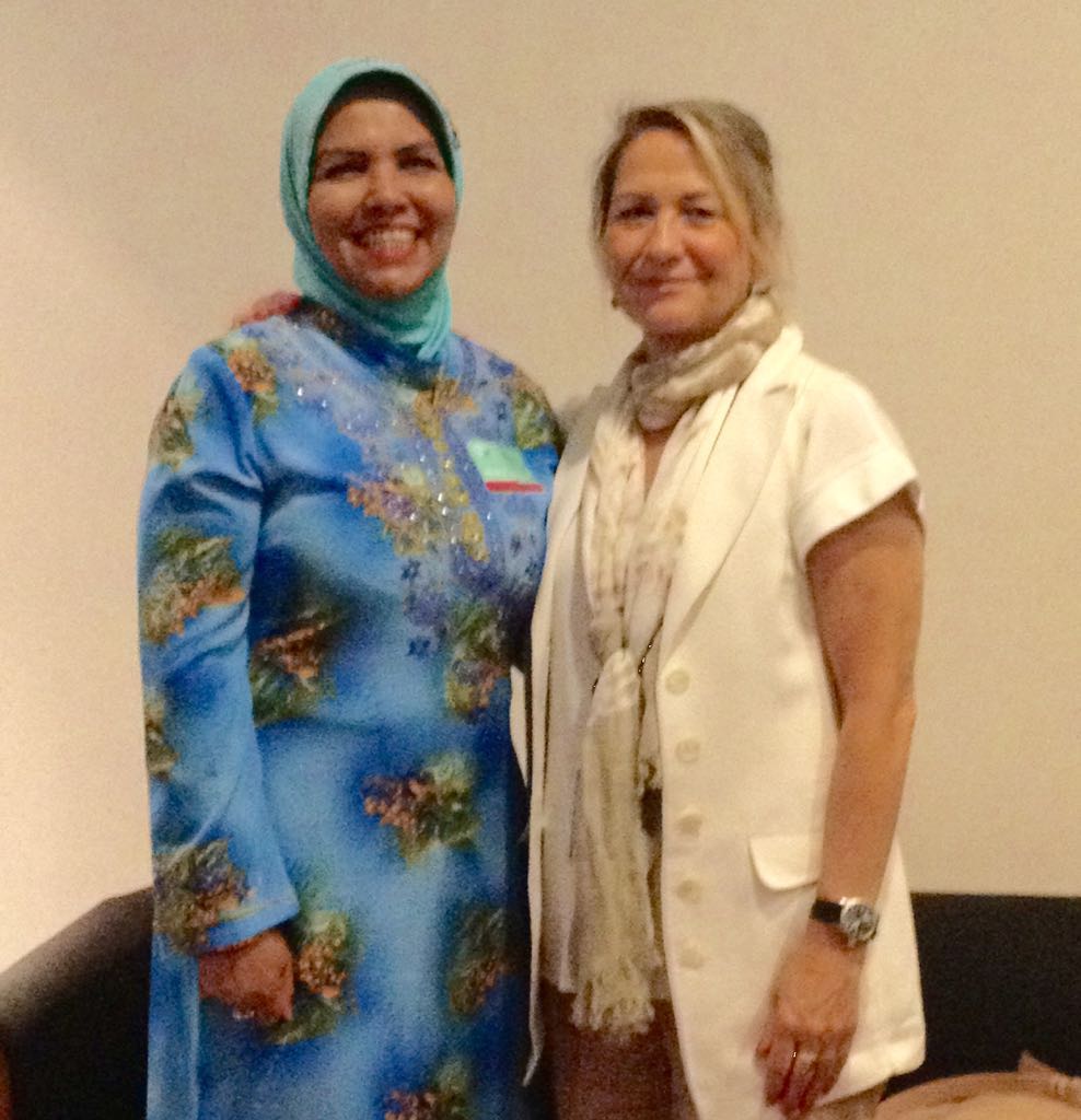 Interesting and friendly meeting with @nurhayatiasgf, Chair of InterParliamentary Cooperation Committee in Indonesia